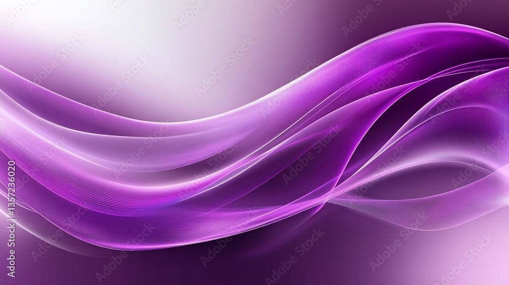 Abstract purple flowing waves background Abstract purple flowing waves background