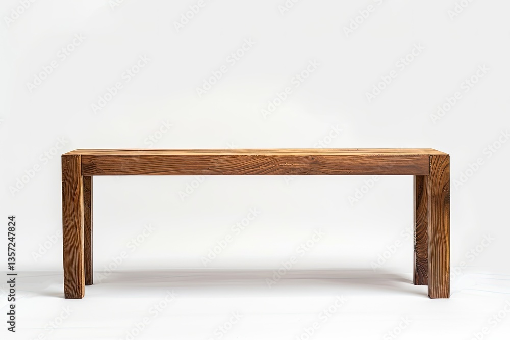 Flawless Image of Desk Isolated on White Background Flawless Image of Desk Isolated on White Background