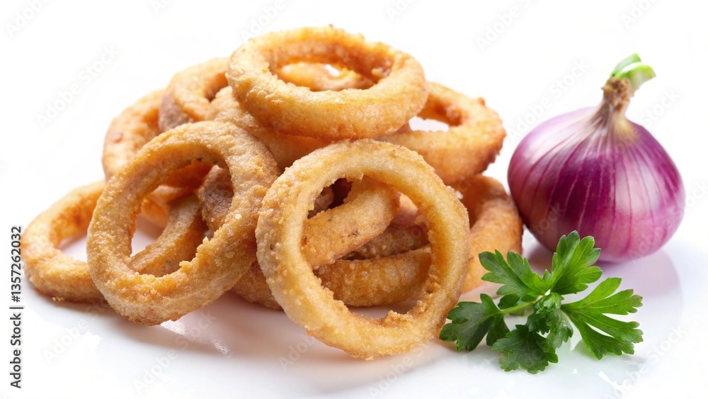 Onion Rings on white
Onion Rings on white