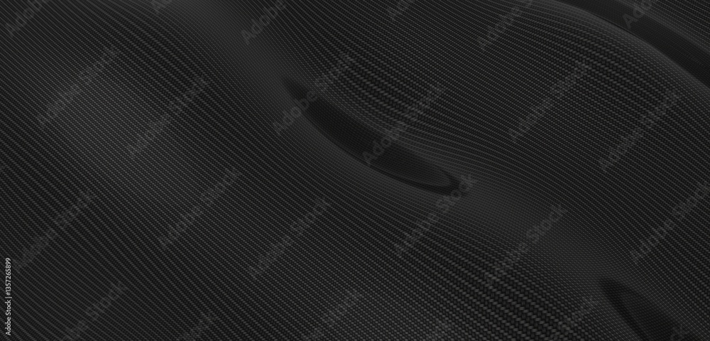 Texture background, Kevlar, Glossy abstract texture, Close-up, 3D illustration Texture background, Kevlar, Glossy abstract texture, Close-up, 3D illustration