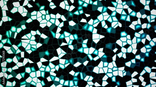 Colorful Abstract Polygon Morphing Animation in 4K, geometric pattern morphing motion, colorful abstract motion background, morphing geometric shapes