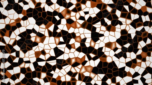 Seamless Abstract Colorful Pattern Morphing Animation in 4K, geometric pattern morphing motion, colorful abstract motion background, morphing geometric shapes