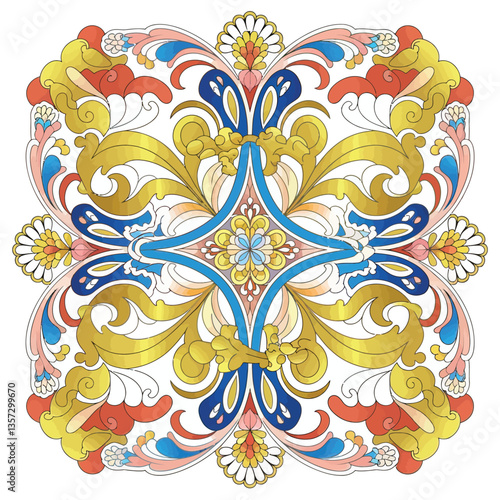 vector illustration hires Collection of High-Resolution Abstract Ramadan Islamic Seamless ornament Patterns with Diverse Designs and Textures 
