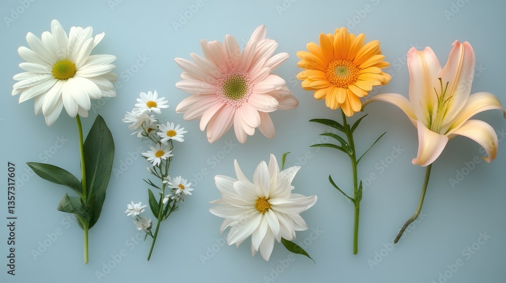 Obraz premium Therapeutic Flower Arrangement