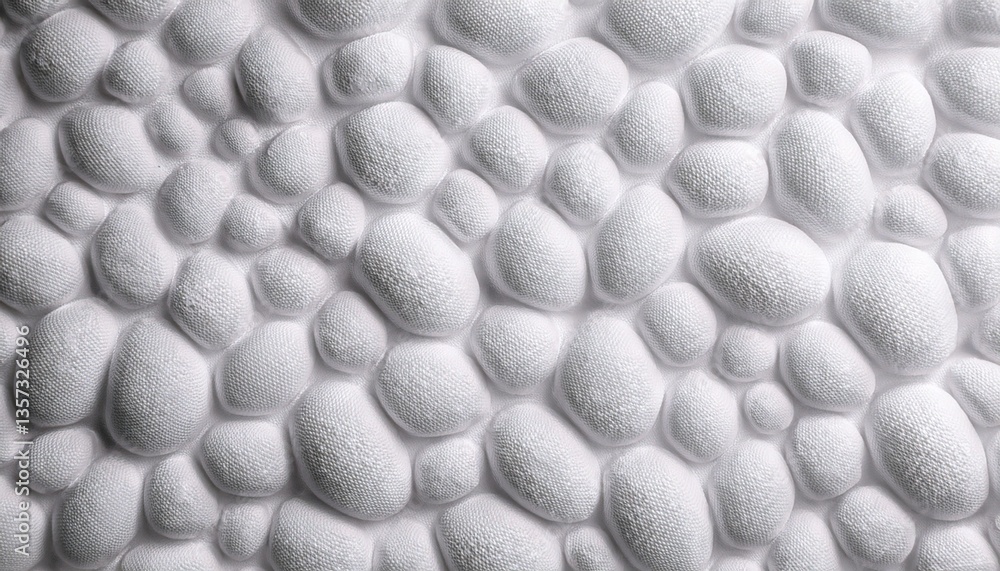 Naklejka premium white foam plastic texture background abstract