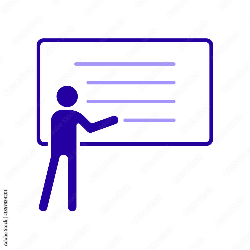 Icon a presentation, isolated against a clean background. Icon a presentation, isolated against a clean background.