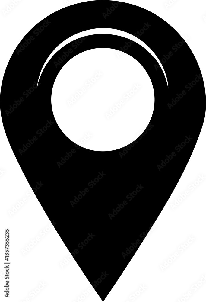 map pointer icon vector map pointer icon vector