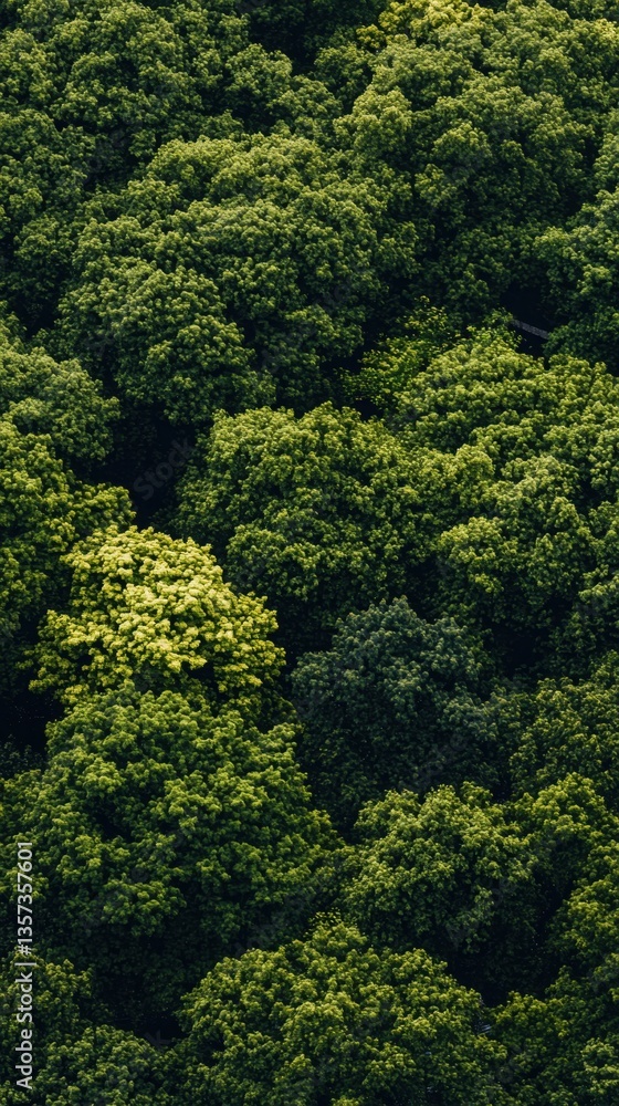 A dense forest filled with vibrant green foliage, featuring a striking light-colored tree at the center, adding contrast to the lush surroundings. A dense forest filled with vibrant green foliage, featuring a striking light-colored tree at the center, adding contrast to the lush surroundings.
