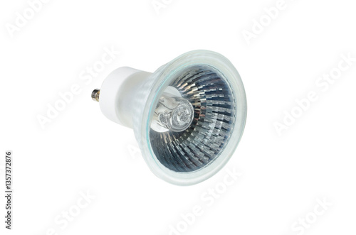 Obraz na płótnie Halogen GU10 reflector light bulb spotlight w salonie