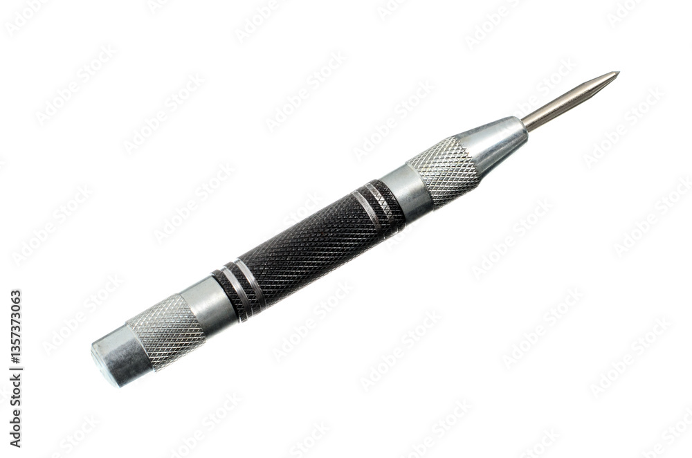 Center Punch Tool Isolated on White