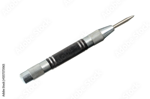 Obraz na płótnie Center Punch Tool Isolated on White w salonie