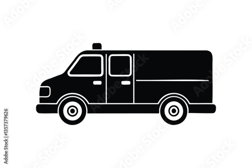 Wallpaper Mural Ambulance truck icon Torontodigital.ca