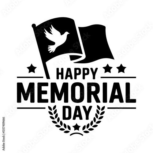 HAPPY MEMORIAL DAY T-SHIRT DESIGN