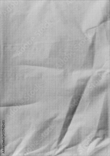 Large vector halftone paper texture with a transparent background