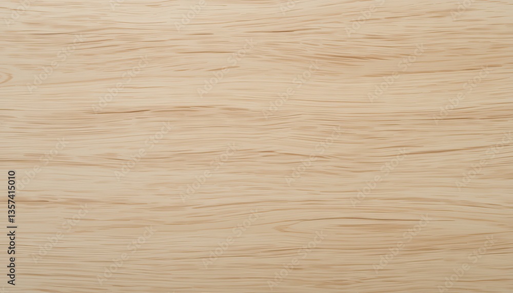 Naklejka premium Light Beech Wood Texture Soft Finish, Subtle Grain Patterns - High-Resolution Image