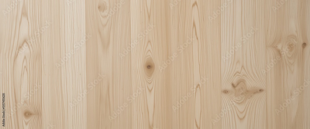 Obraz premium Light Beech Wood Texture Soft Finish, Subtle Patterns – High-Resolution Image