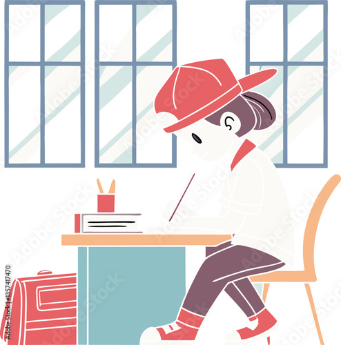 Student Studying

