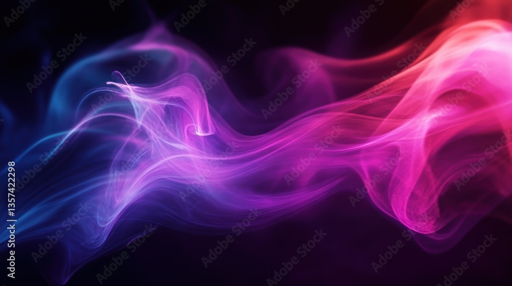 Vibrant colored abstract wave pattern elegant silk smoke and blur background smooth gradient flow Vibrant colored abstract wave pattern elegant silk smoke and blur background smooth gradient flow