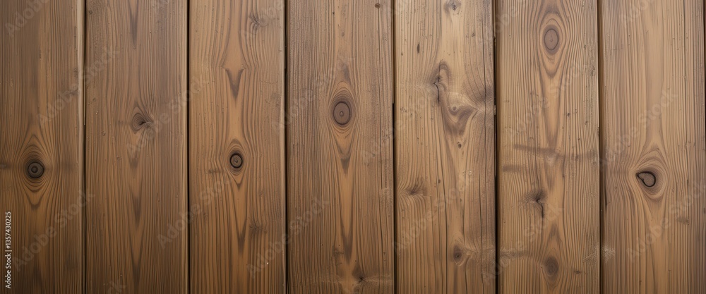 Naklejka premium Rustic Pine Wood Texture Warm Brown Tones, Knots, and Grain Detail