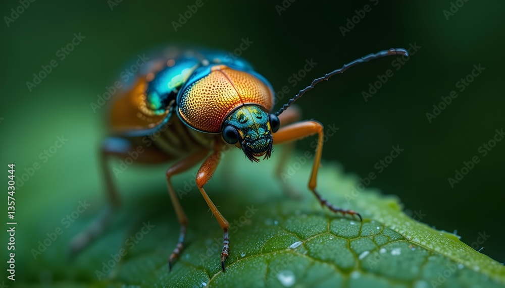 green bug on a leaf green bug on a leaf