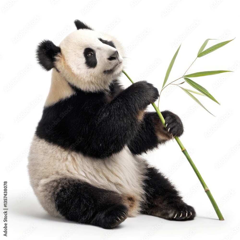 Fototapeta premium giant panda 18 months
