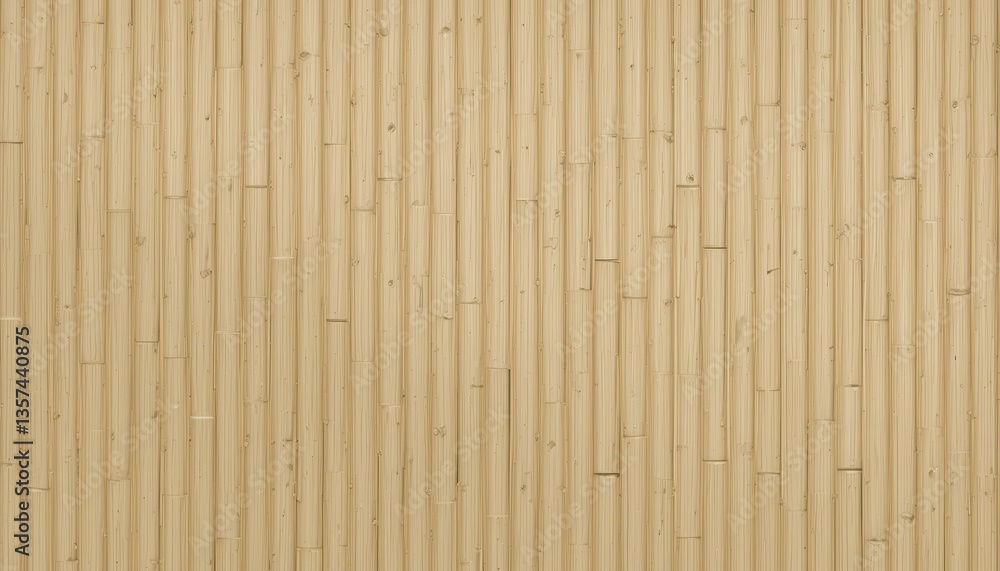 Fototapeta premium Light Tan Vertical Bamboo Texture Seamless Pattern for Design Projects