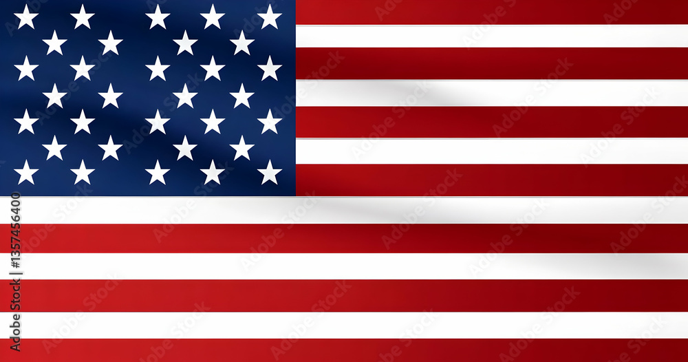 Waving American flag, symbolizing patriotism, unity, and freedom. A representation of national pride and cultural identity. Waving American flag, symbolizing patriotism, unity, and freedom. A representation of national pride and cultural identity.