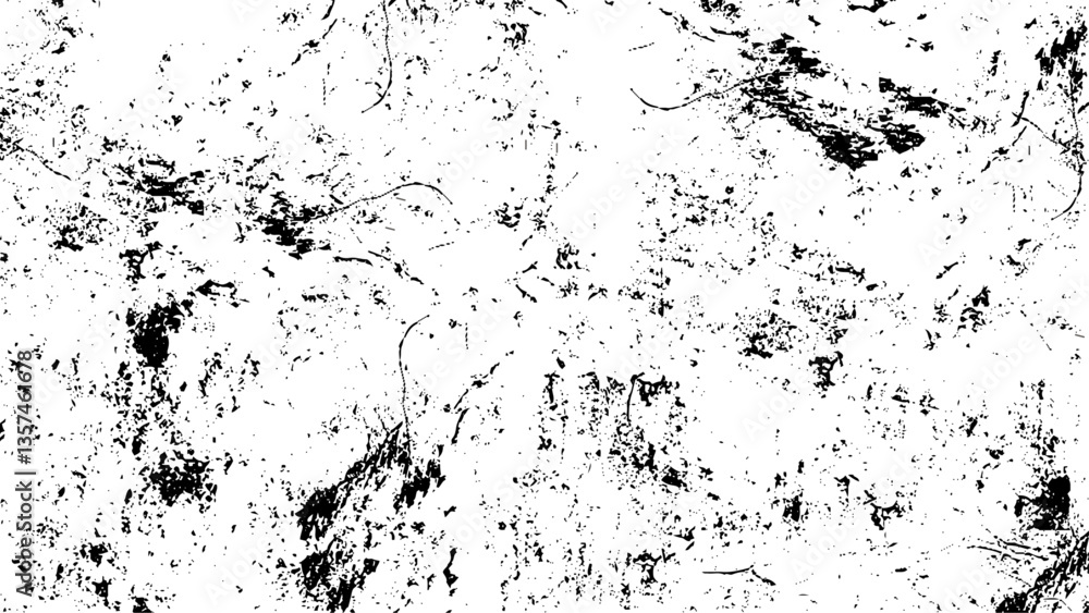 Abstract grunge texture design on a white background. Scratched and Cracked Grunge Urban Background Texture Vector. Abstract grunge texture design on a white background. Scratched and Cracked Grunge Urban Background Texture Vector.