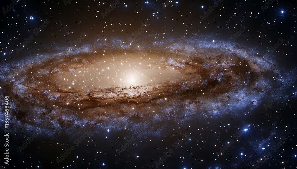 Fototapeta premium galaxy in space