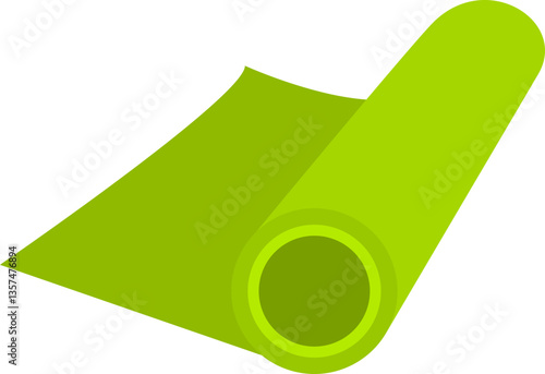 Rolled Yoga Mat Sport or Yoga Mattress