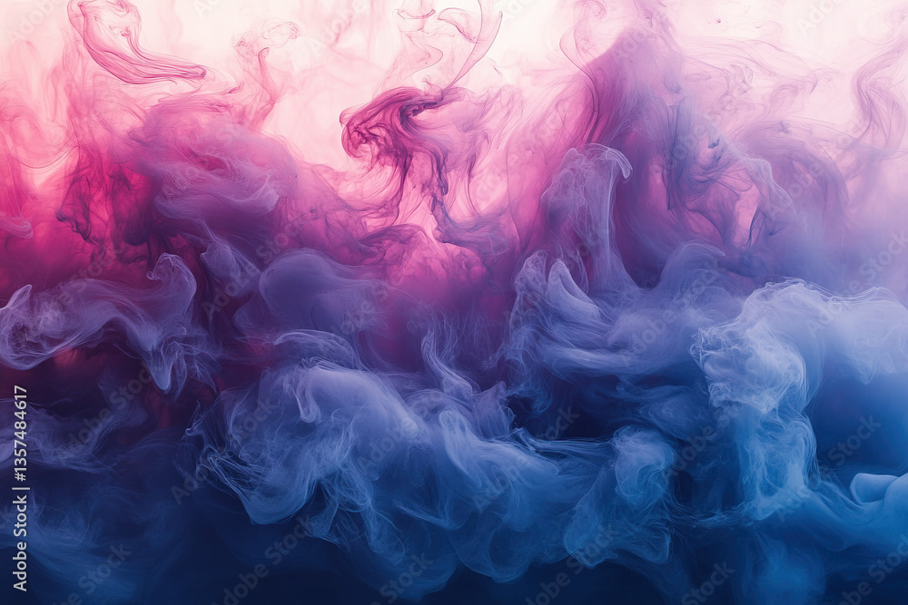 Fototapeta premium A blue, purple, and white background, vibrant and artistic, design theme.