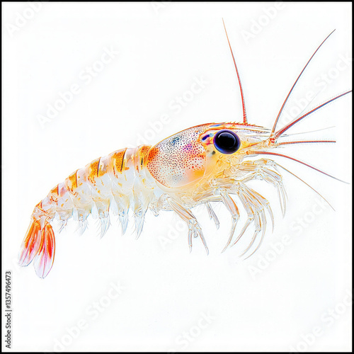 shrimp isolated