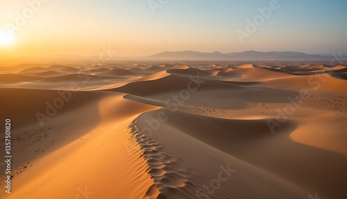 Fototapeta Naklejka Na Ścianę i Meble -   desert sand dunes