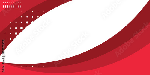 Red abstract wavy presentation background. Vector illustration design for business presentation, banner, cover, web, flyer, card, poster, game, texture, slide, magazine, and powerpoint.