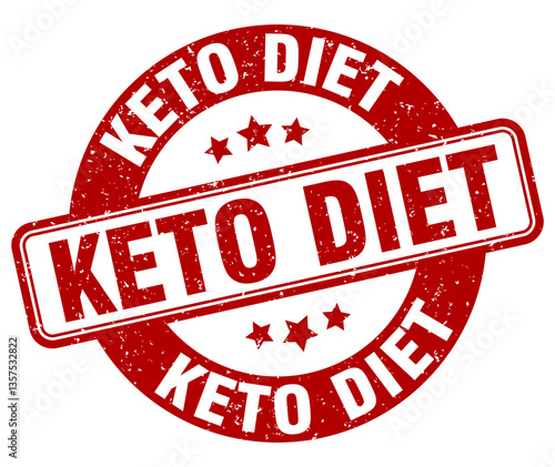 keto diet stamp. keto diet label. round grunge sign