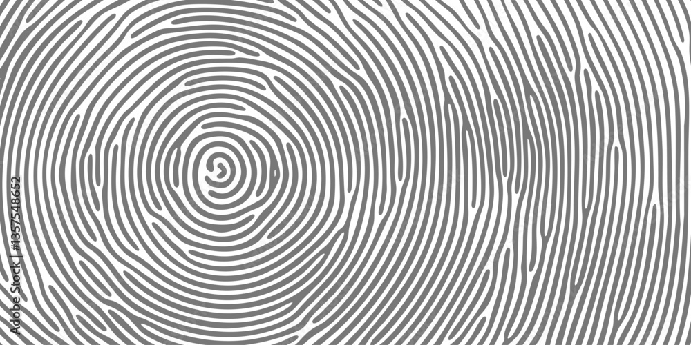 Abstract fingerprint pattern background of finger print lines. Vector fingerprint pattern of organic irregular cells on black white background Abstract fingerprint pattern background of finger print lines. Vector fingerprint pattern of organic irregular cells on black white background