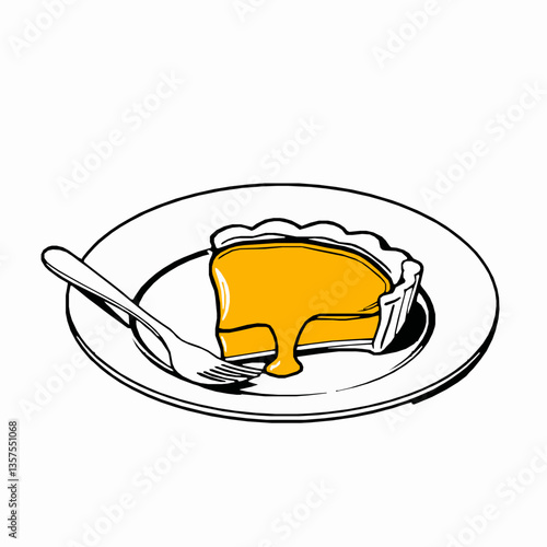 black outline vector of bangers and mash with sausages and mashed potatoes isolated on a white background
