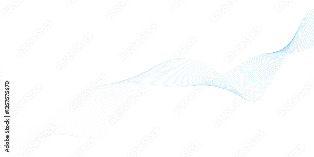 Abstract vector background with blue wavy lines. Blue wave background. Blue lines vector illustration. Curved wave. Abstract wave element. Abstract vector background with blue wavy lines. Blue wave background. Blue lines vector illustration. Curved wave. Abstract wave element.