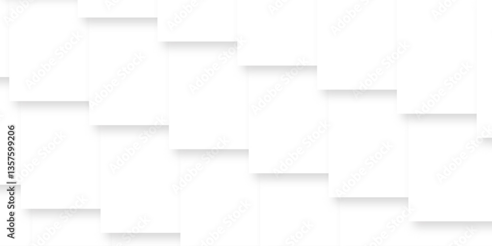3D White geometric abstract background overlap layer on bright space with rounded rhomb effect decoration. Vector abstract graphic design Banner Pattern background web template. 3D White geometric abstract background overlap layer on bright space with rounded rhomb effect decoration. Vector abstract graphic design Banner Pattern background web template.