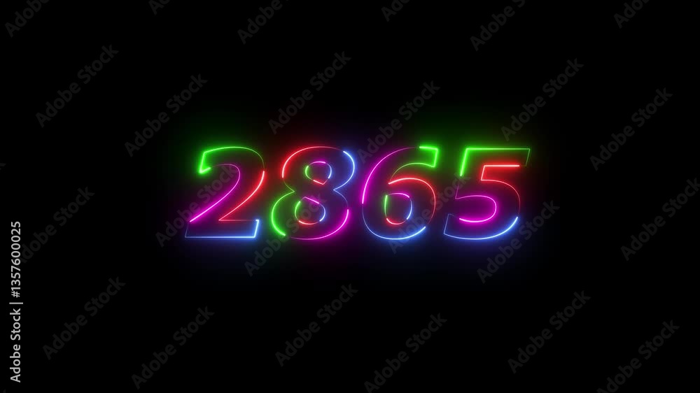 1865 neon line text. Abstract 1865 neon text animation ,For neon color Glowing neon number text background 4k video animation . 1865 title metal text on black alpha channel background. 1865 neon line text. Abstract 1865 neon text animation ,For neon color Glowing neon number text background 4k video animation . 1865 title metal text on black alpha channel background.