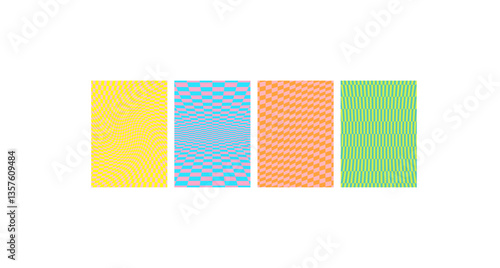 Groovy psychedelic pattern ...