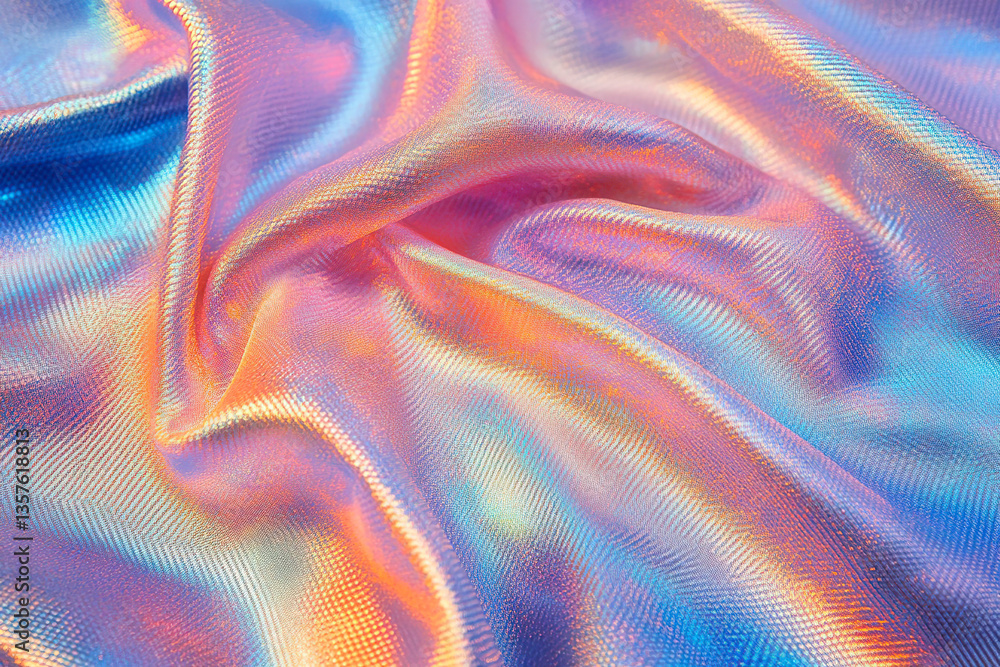 Obraz premium Beautiful light mother-of-pearl fabric.
