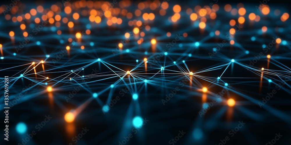 Minimal tech background with networking and big data theme Minimal tech background with networking and big data theme