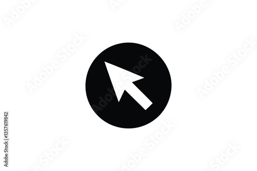 Free Download Click button icon on white background - GFXLoad