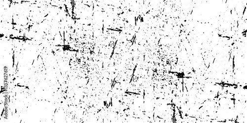 Wallpaper Mural Rough black and white texture vector. Distressed overlay texture. Vector Illustration, abstract halftone backdrop in white and black tones in pop art style, geometric monochrome background. For poster Torontodigital.ca