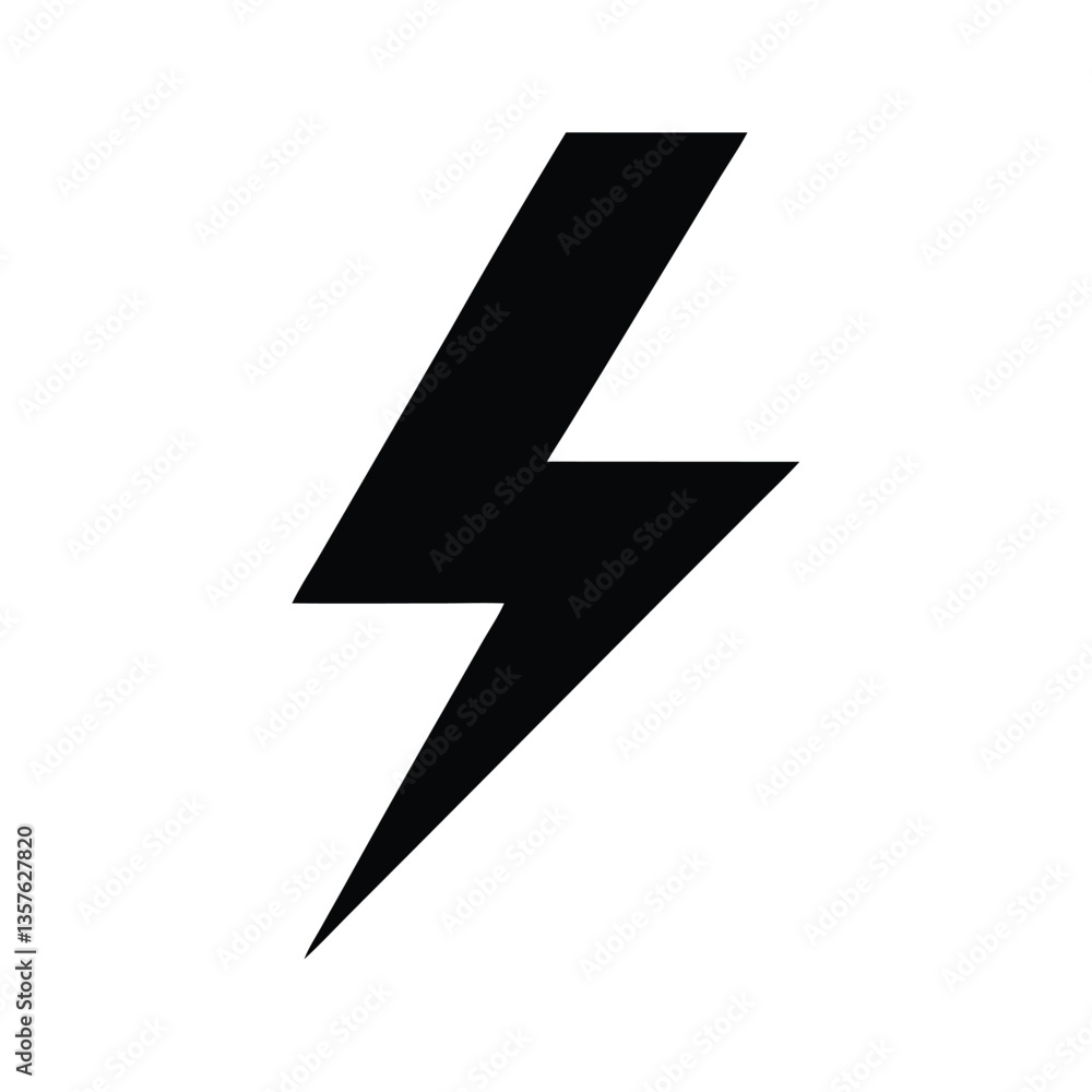 A 3D lightning bolt icon on a black background with directional arrow elements A 3D lightning bolt icon on a black background with directional arrow elements
