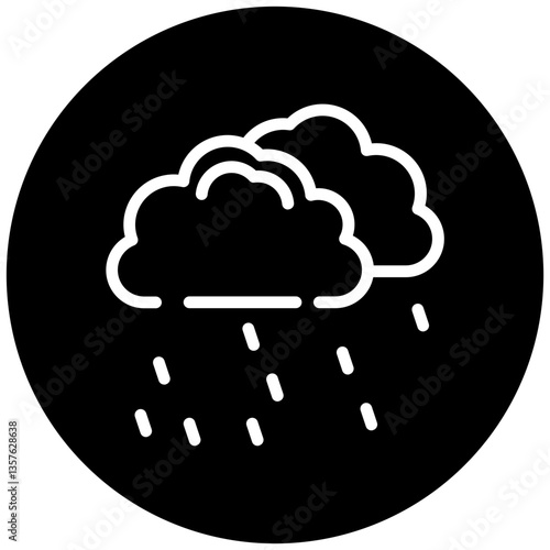 Vector Design Raining Icon Style