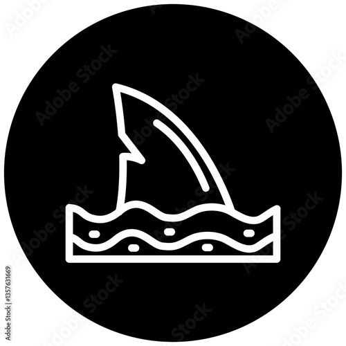 Vector Design Fins Icon Style