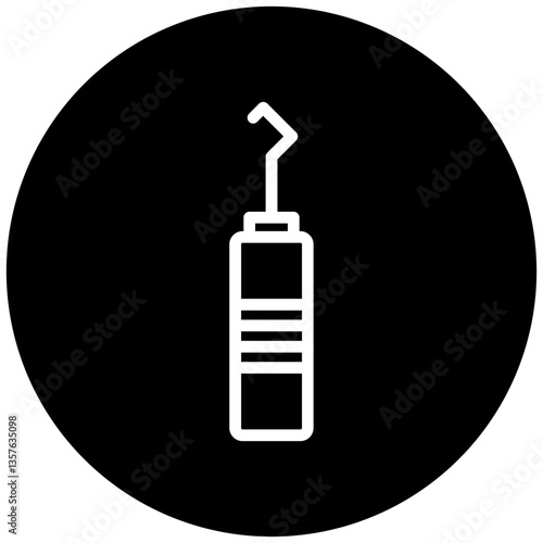 Dental Probe Icon Style