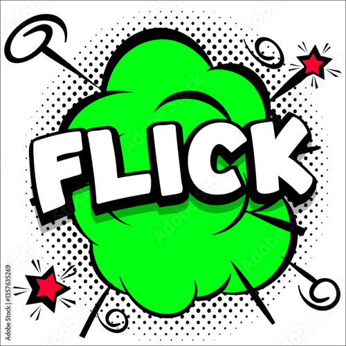 Halloween comic book explosion vector illustration
